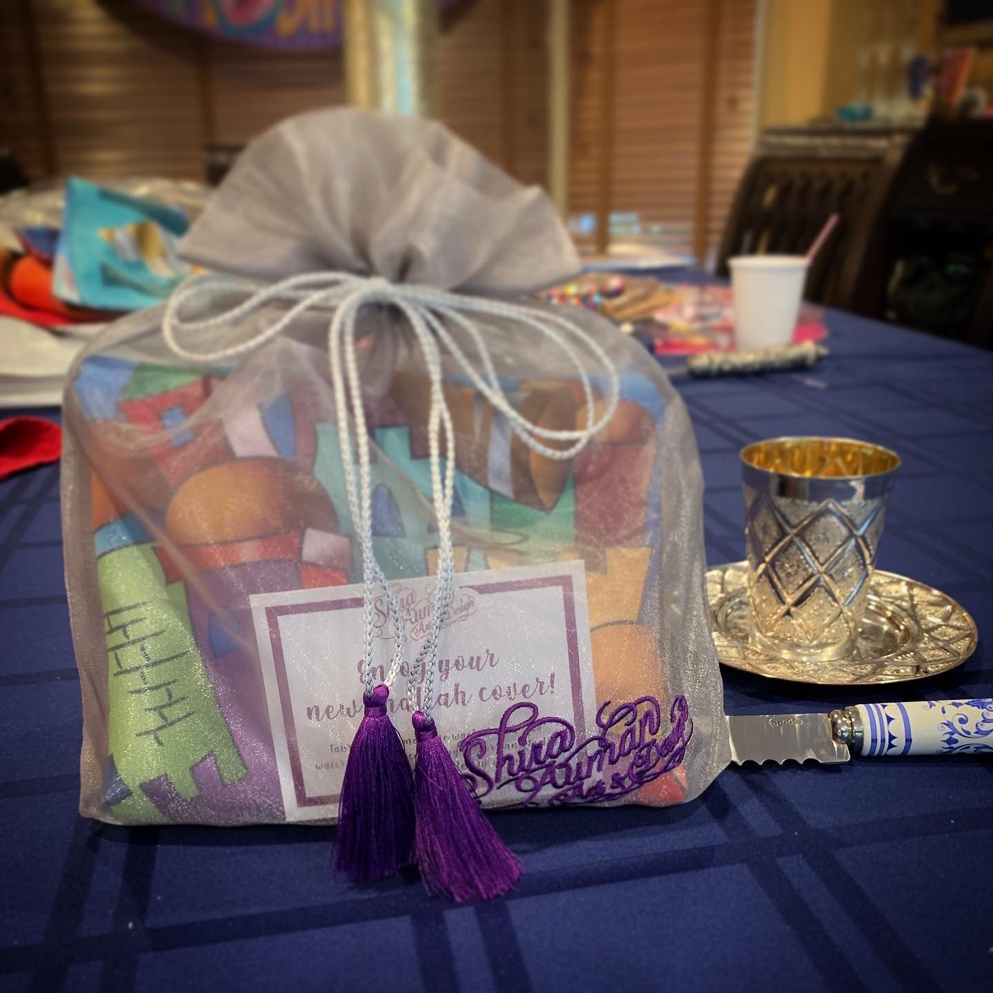 Challah Cover - Shavuot