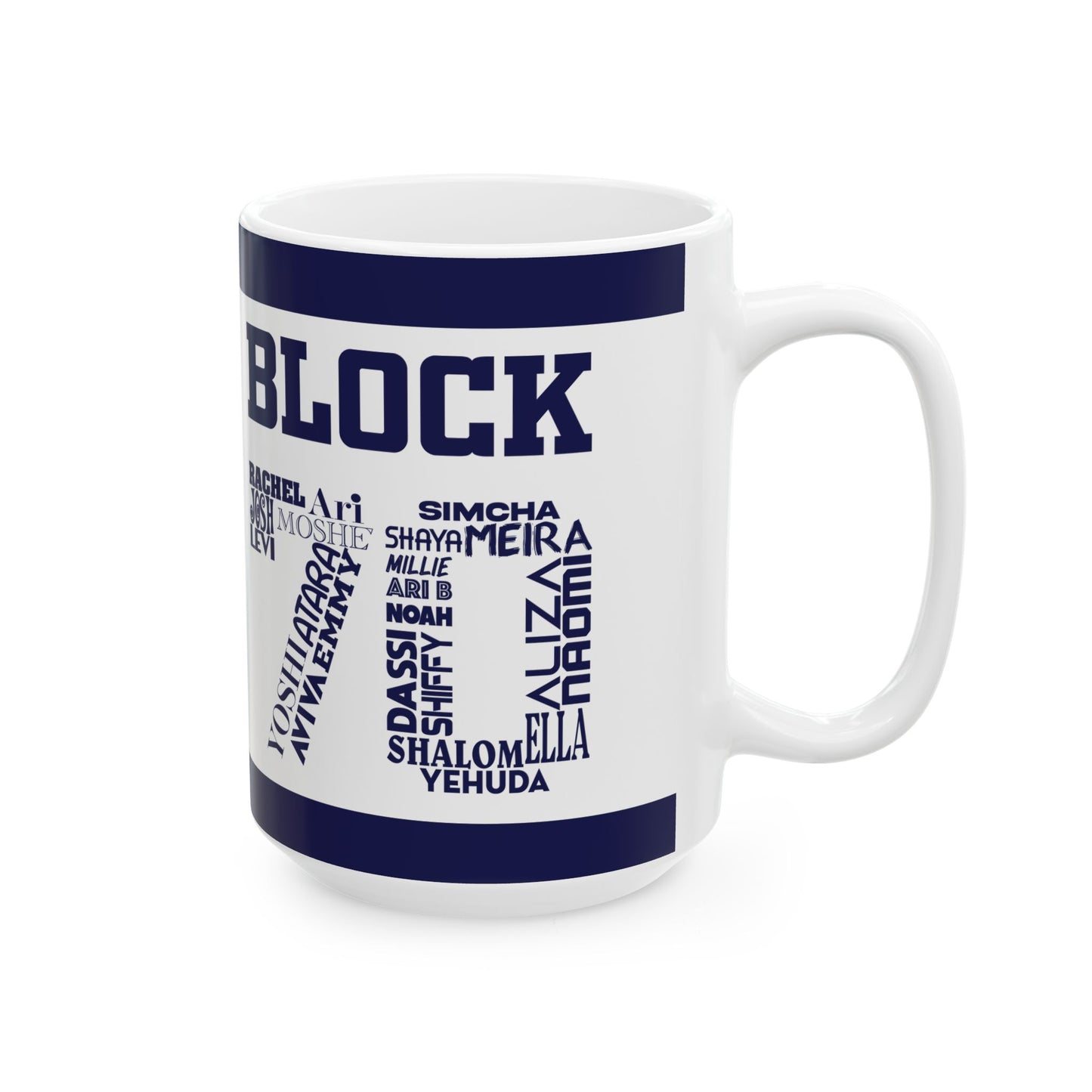 Personalized Birthday Ceramic Mug - Customizable for Grandpa & Family Celebrations