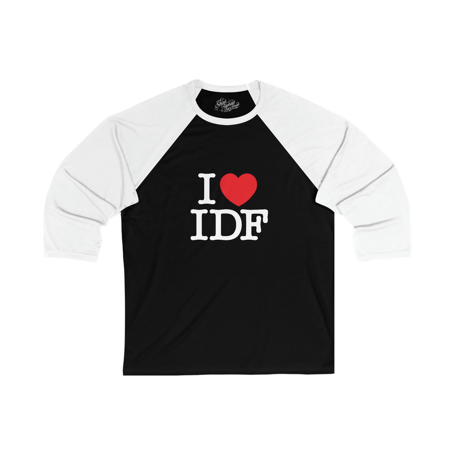 the IDF baseball tee