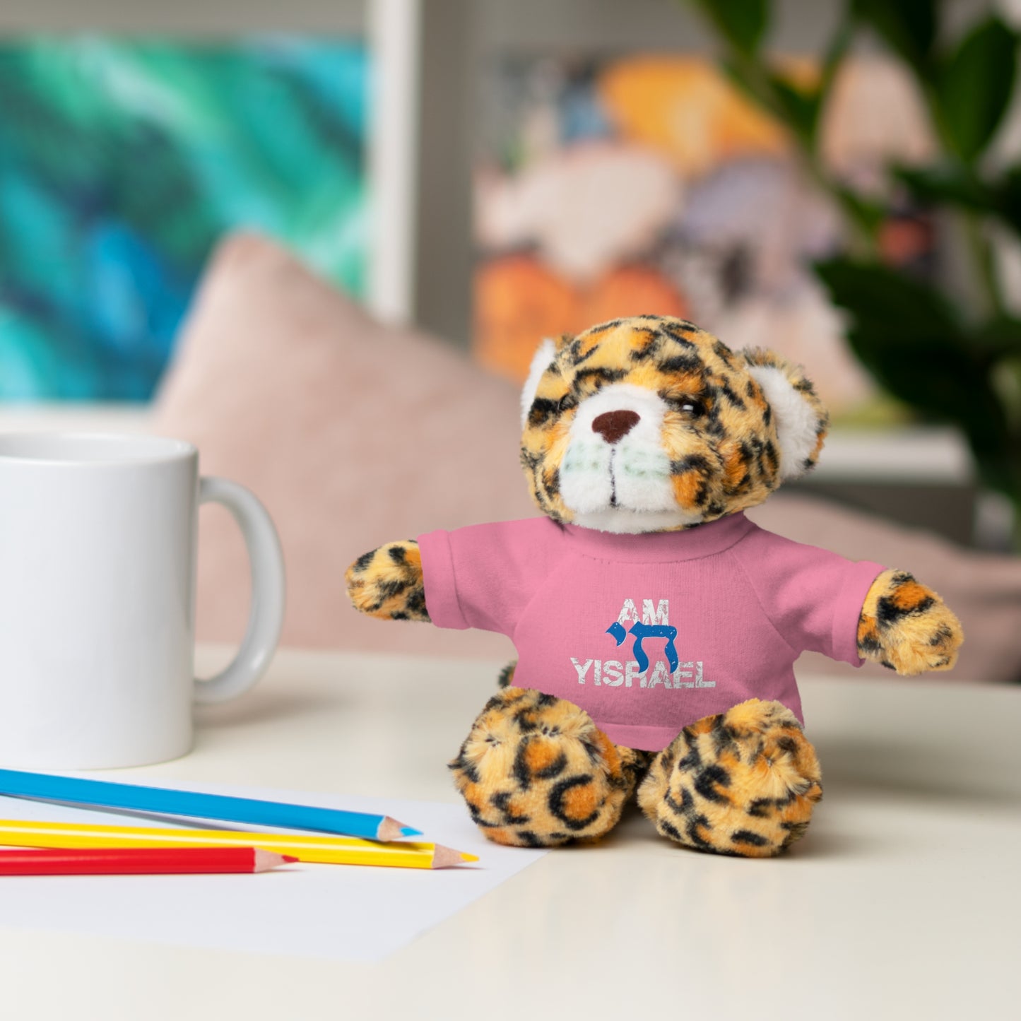 the STAMP stuffed animal