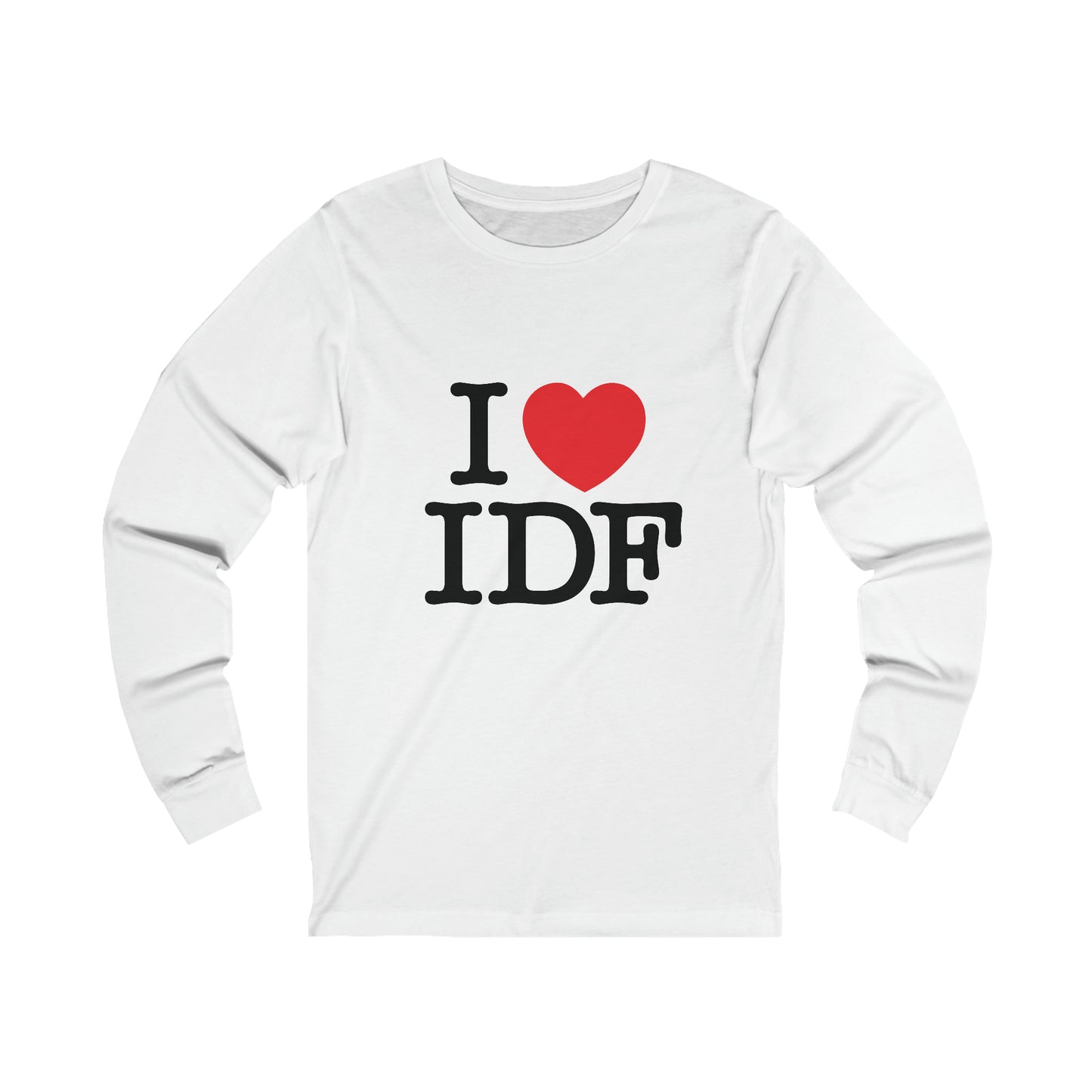 the IDF long sleeve shirt