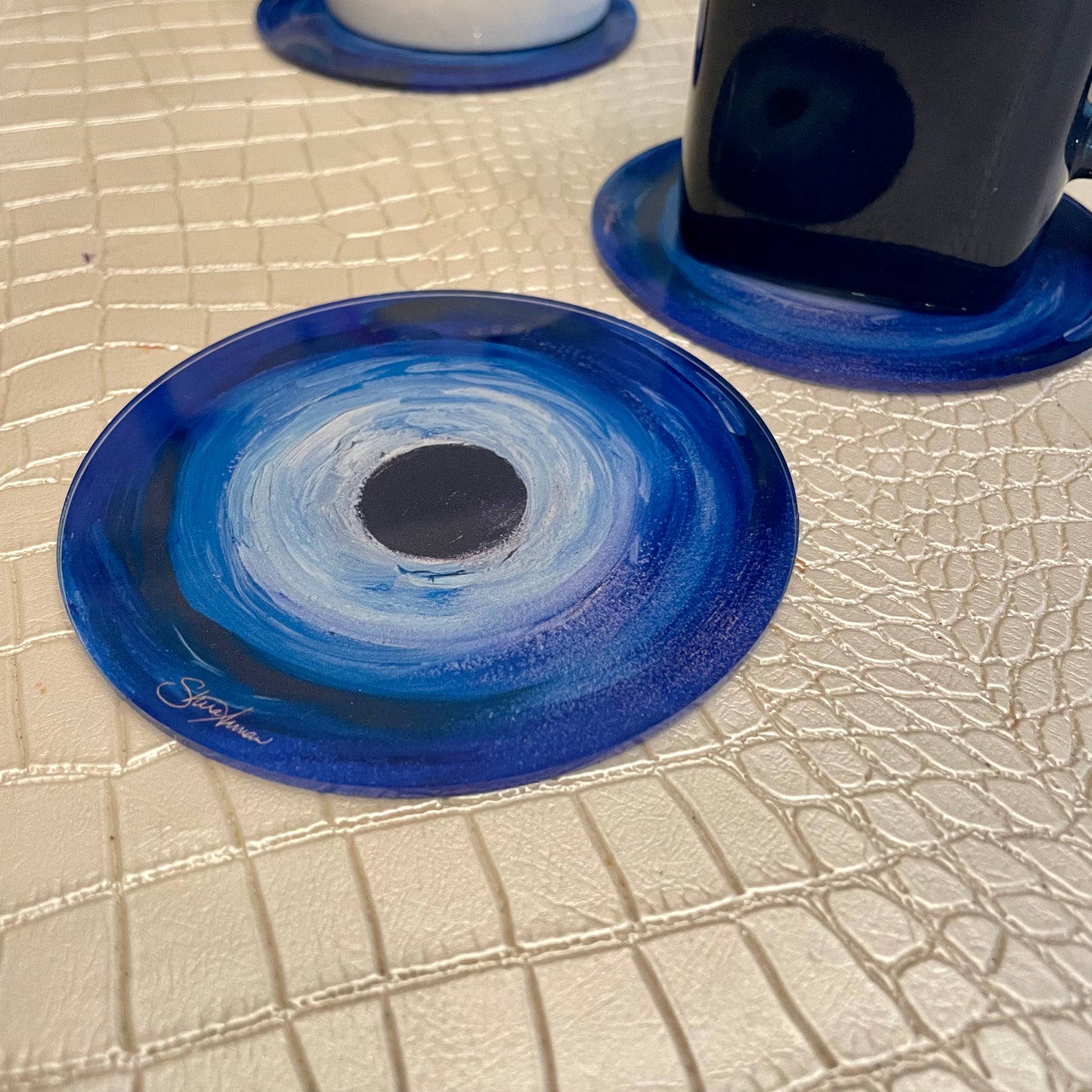 Evil Eye Acrylic Coasters