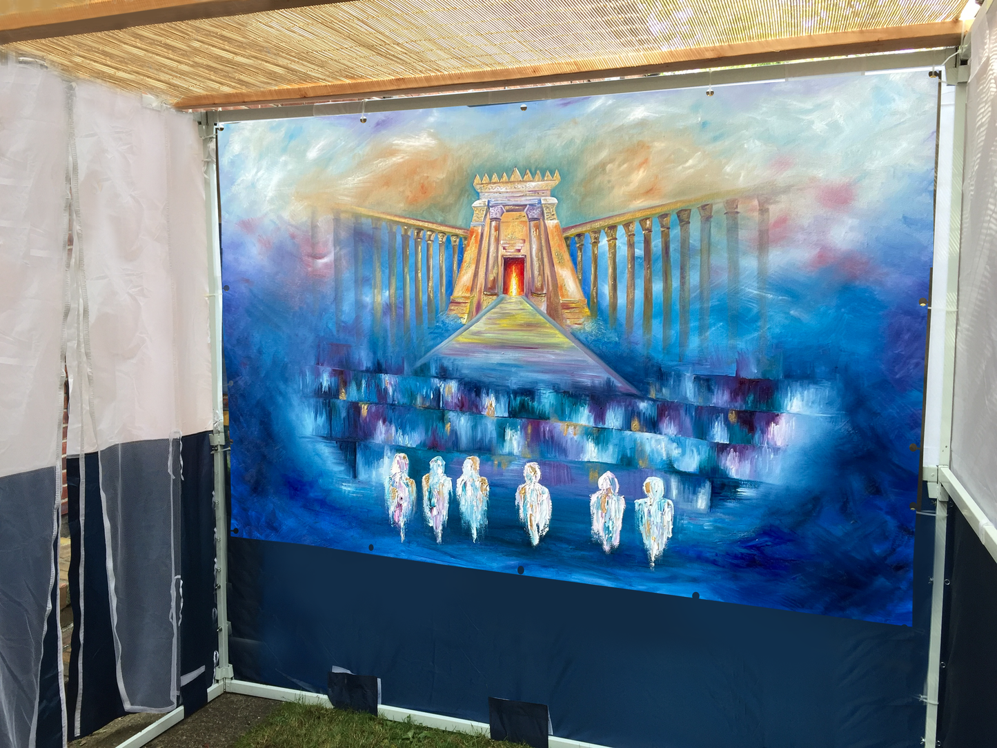Sukkah Banner - Prayers from Down Below