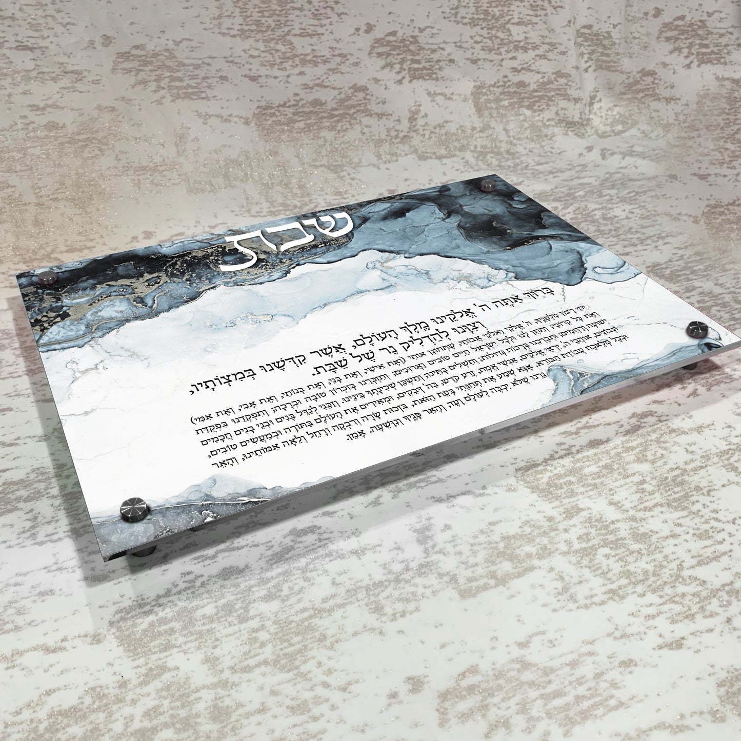 Candlestick Tray: Silver