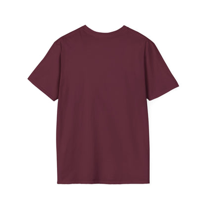 Pink Monogram LC Pocket T-Shirt — Minimal Pastel Logo Tee