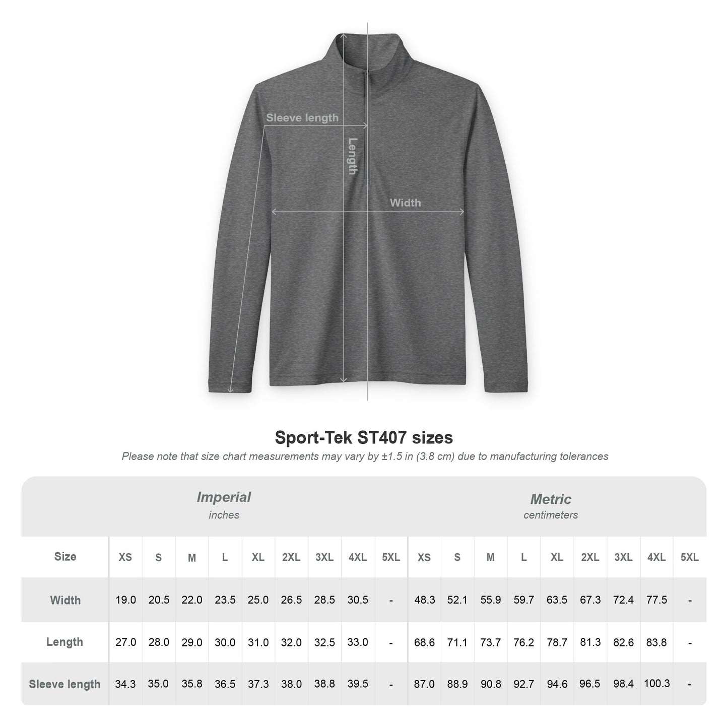 Quarter-Zip Pullover – Men's Lightweight Tri-Blend Wicking Jacket