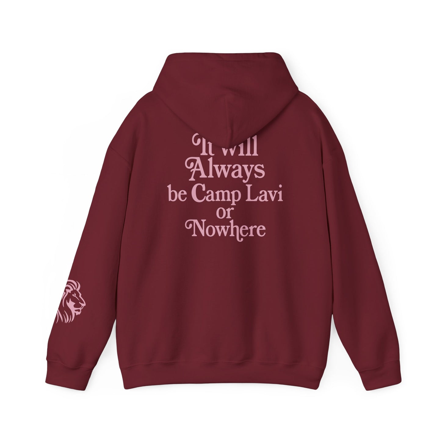 Copy of Camp Lavi Hoodie — "Camp Lavi or Nowhere" Retro Camp Sweatshirt