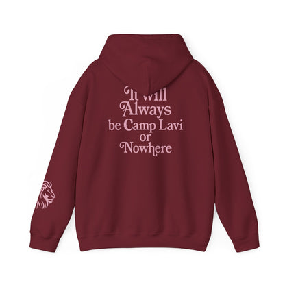 Copy of Camp Lavi Hoodie — "Camp Lavi or Nowhere" Retro Camp Sweatshirt