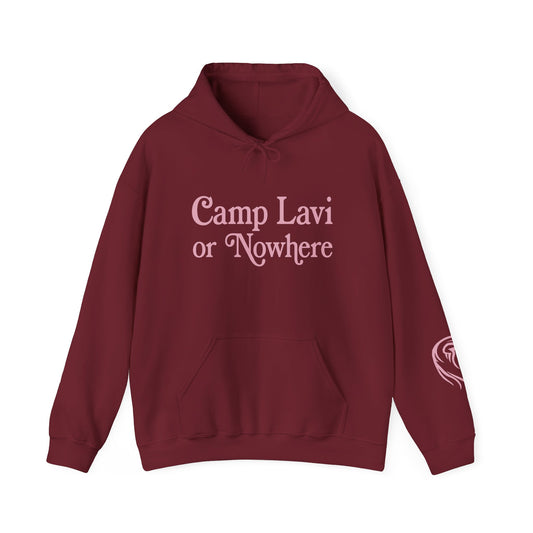 Copy of Camp Lavi Hoodie — "Camp Lavi or Nowhere" Retro Camp Sweatshirt