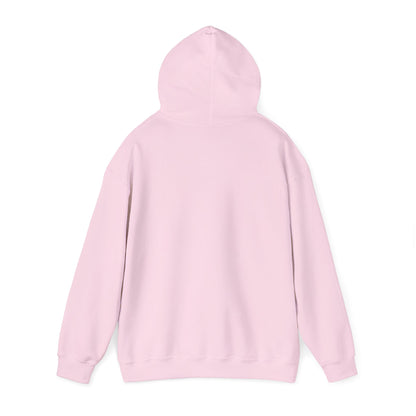 Pink Letterman LC Hoodie — Vintage Collegiate Logo Sweatshirt