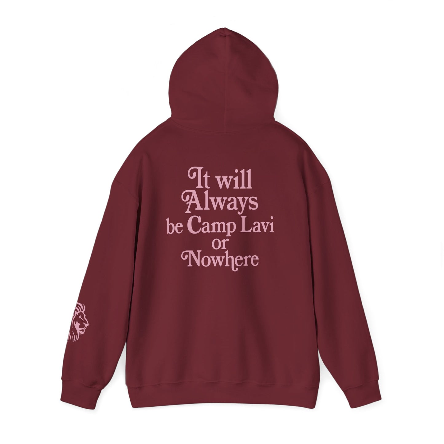Copy of Camp Lavi Hoodie — "Camp Lavi or Nowhere" Retro Camp Sweatshirt