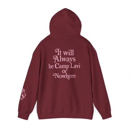 Copy of Camp Lavi Hoodie — "Camp Lavi or Nowhere" Retro Camp Sweatshirt