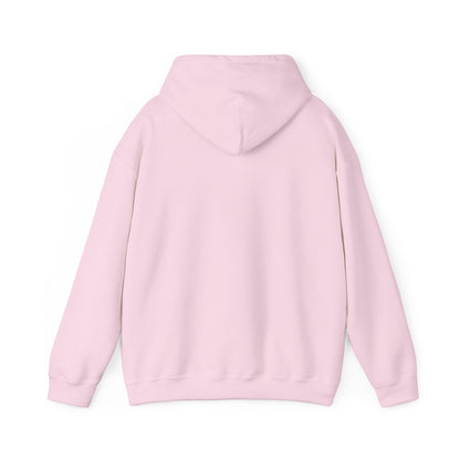 Pink Letterman LC Hoodie — Vintage Collegiate Logo Sweatshirt