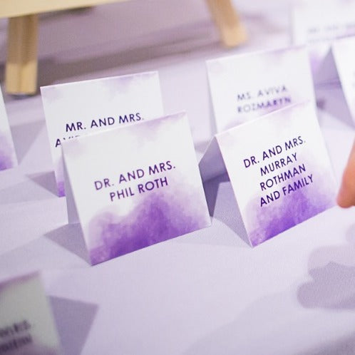 Table Tent Place Card